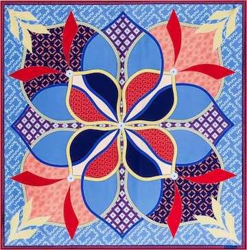Foulard 'Flower Mandala' Roeckl en mélange de couleurs : devant