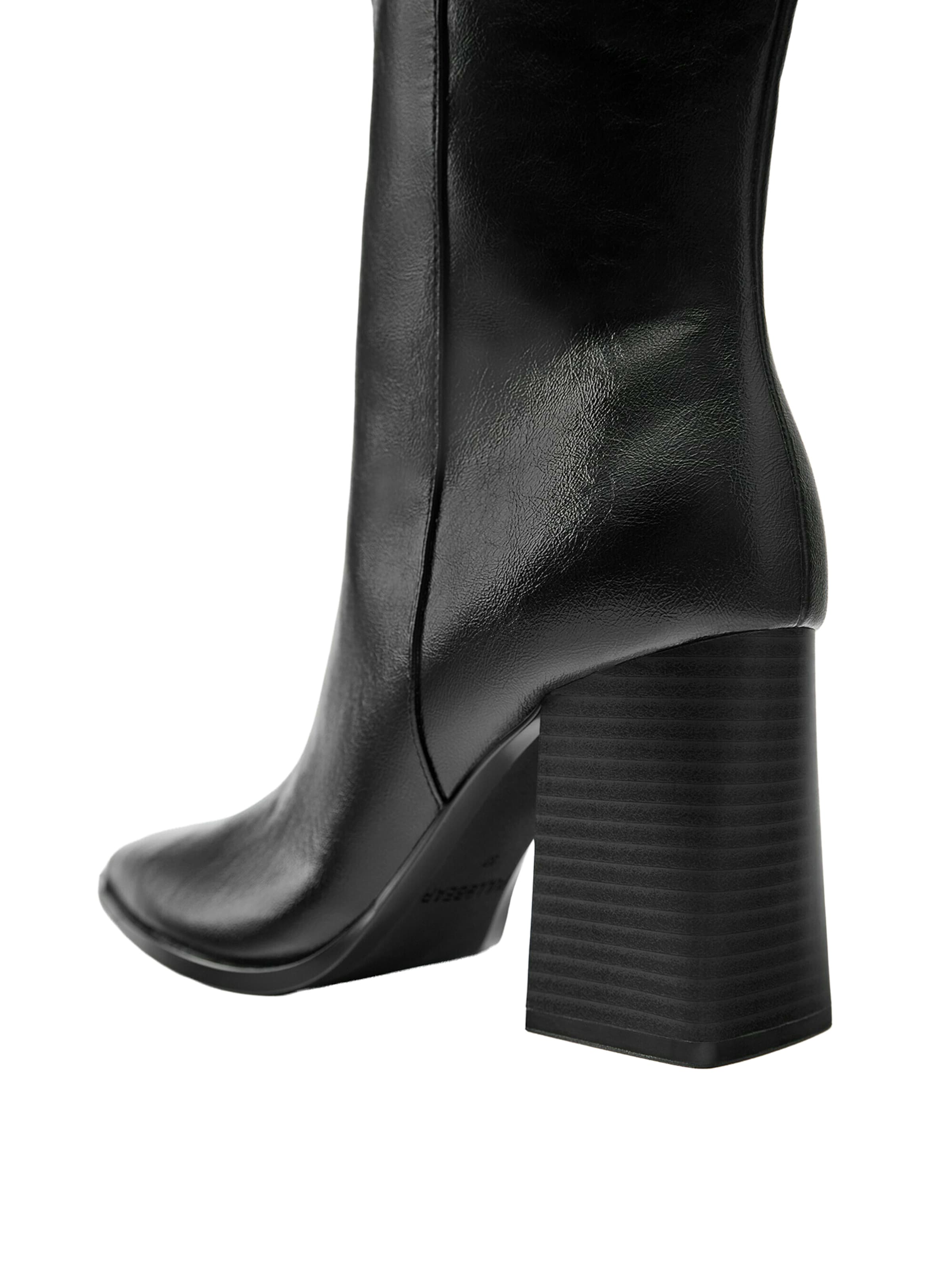 Bottes Pull&Bear en noir