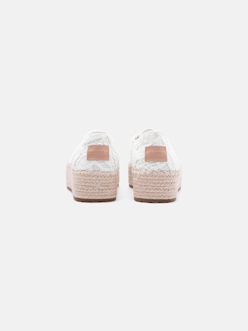 TOMS Εσπαντρίγιες 'VALENCIA' σε λευκό