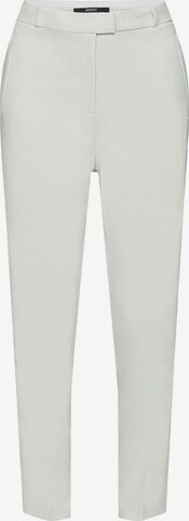 Pantalon à plis ESPRIT en blanc : devant