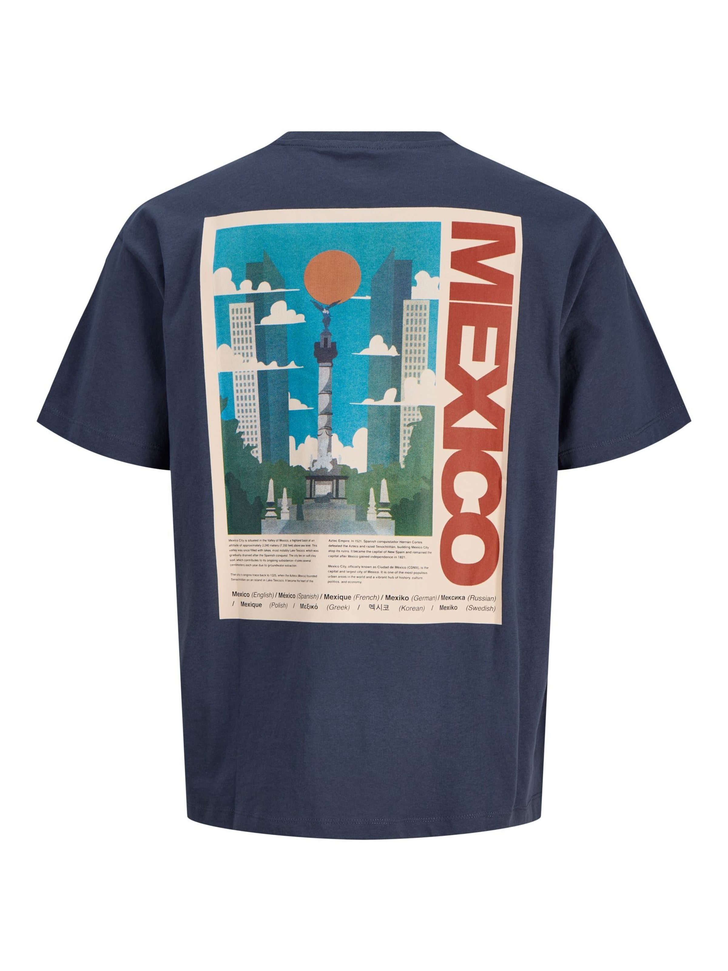 JACK & JONES - Camiseta en azul