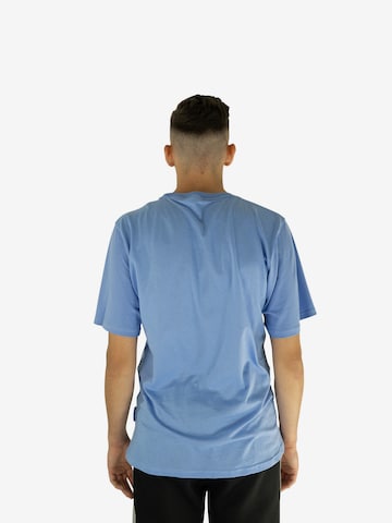 Qualle Shirt 'Basic Respekt' in Blue