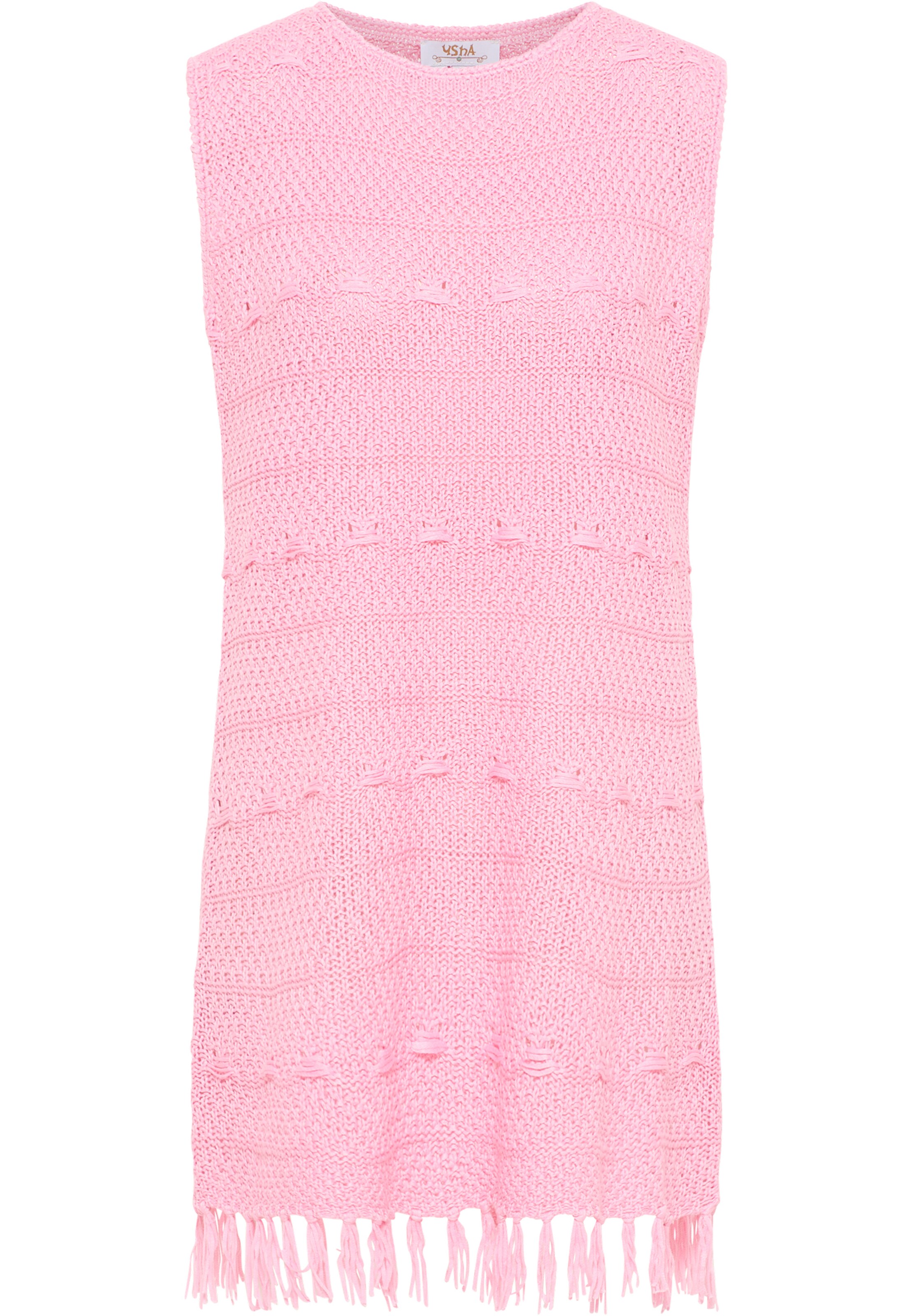 usha FESTIVAL - Vestido de punto en rosa: frente