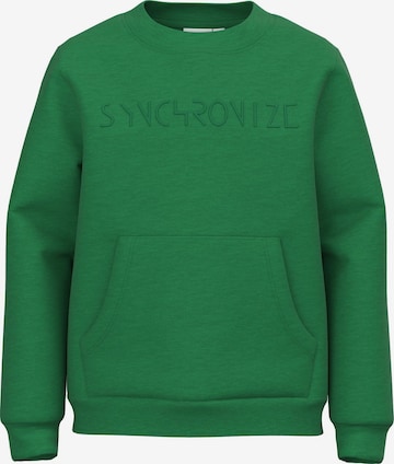 NAME IT Sweatshirt 'VANOA' i grønn: forside