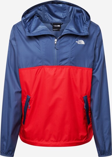 THE NORTH FACE Tussenjas 'CYCLONE' in de kleur Marine / Lichtrood / Wit, Productweergave
