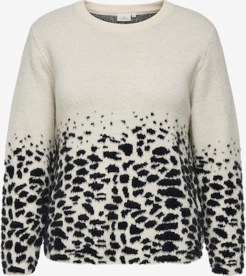 Pullover 'CARRani' di ONLY Carmakoma in beige: frontale