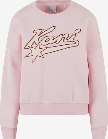 rožinė Karl Kani Megztinis be užsegimo 'Varsity Star': priekis