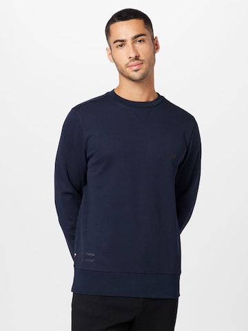 TOMMY HILFIGER Athletic Sweatshirt in Blue: front