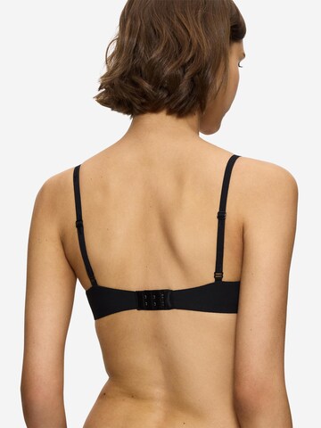 TRIUMPH T-shirt BH ' Body Make-Up ' in Zwart