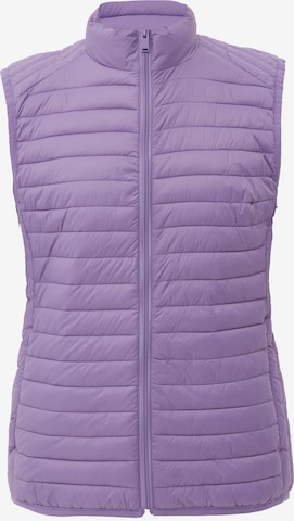 Finn Flare Vest 'Basic' in Purple: front