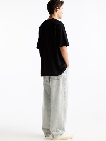 Pull&Bear Shirt in Zwart