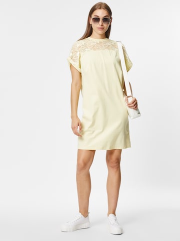 Urban Classics Dress in Yellow