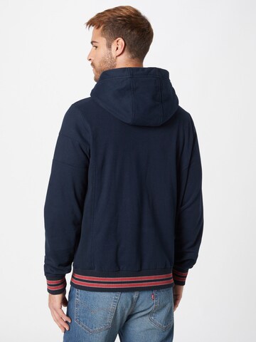 Fli Papigu Sweat jacket 'Testo Eiweiss Bräune' in Blue