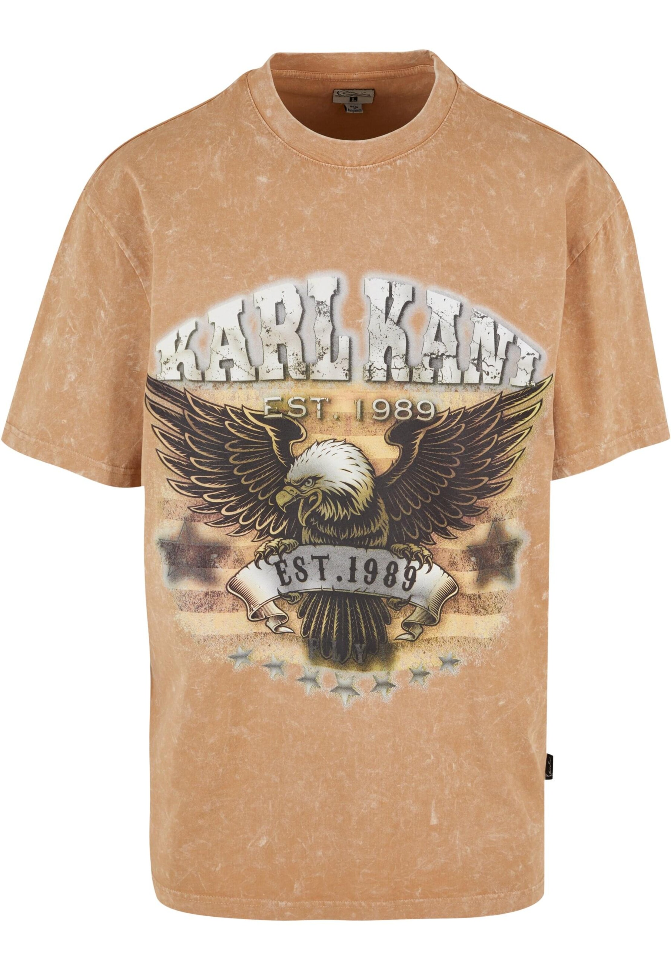 Karl Kani Shirt in Beige: front