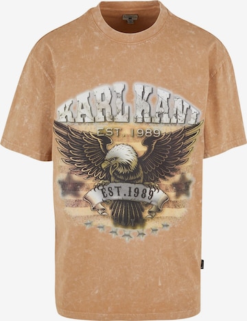 Karl Kani - Camisa em bege: frente