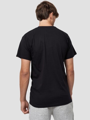 Mikon T-Shirts 'Eis' in Schwarz