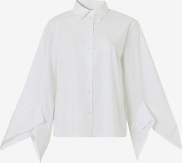 SELECTEDBluza 'SLFDELIA' - bijela boja: prednji dio