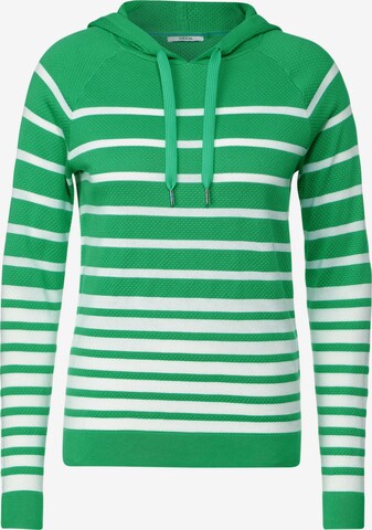 CECIL Sweater in Green: front