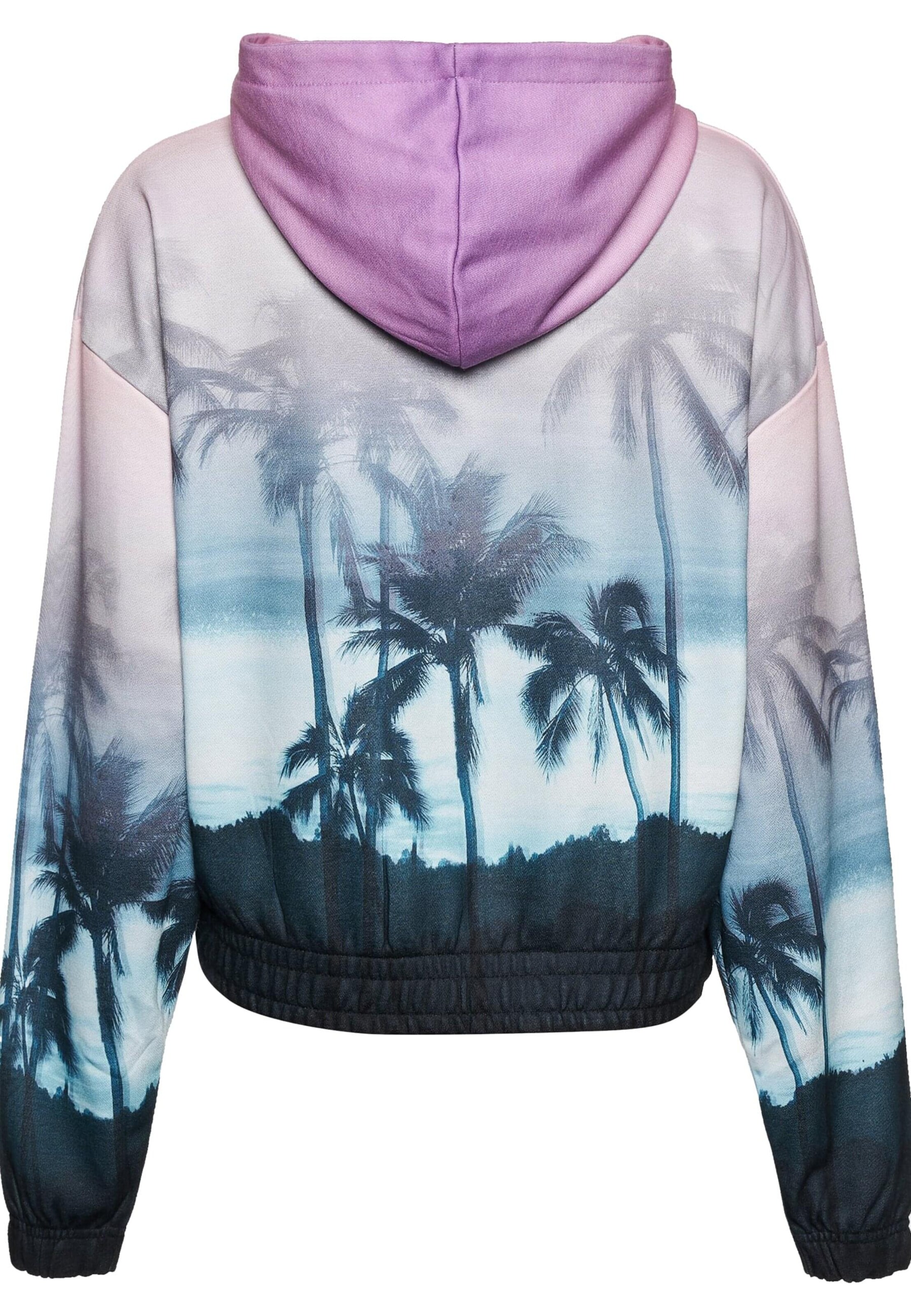 Just Rhyse Sweat jacket 'Lost Paradise' in Purple
