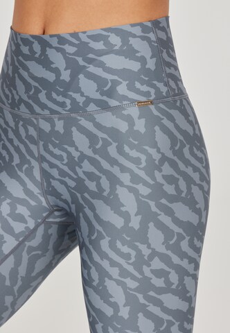 Athlecia Skinny Workout Pants 'Mist' in Grey