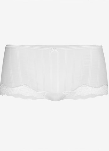 CALIDA Boyshorts 'Etude Toujours' in White: front