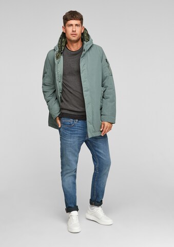 s.Oliver Between-Seasons Parka in Green