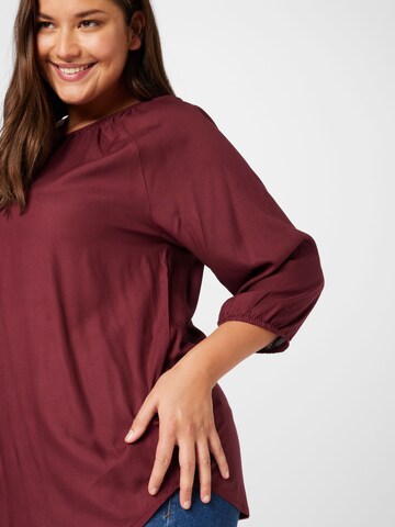 Camicia da donna 'Talea' di ABOUT YOU Curvy in rosso