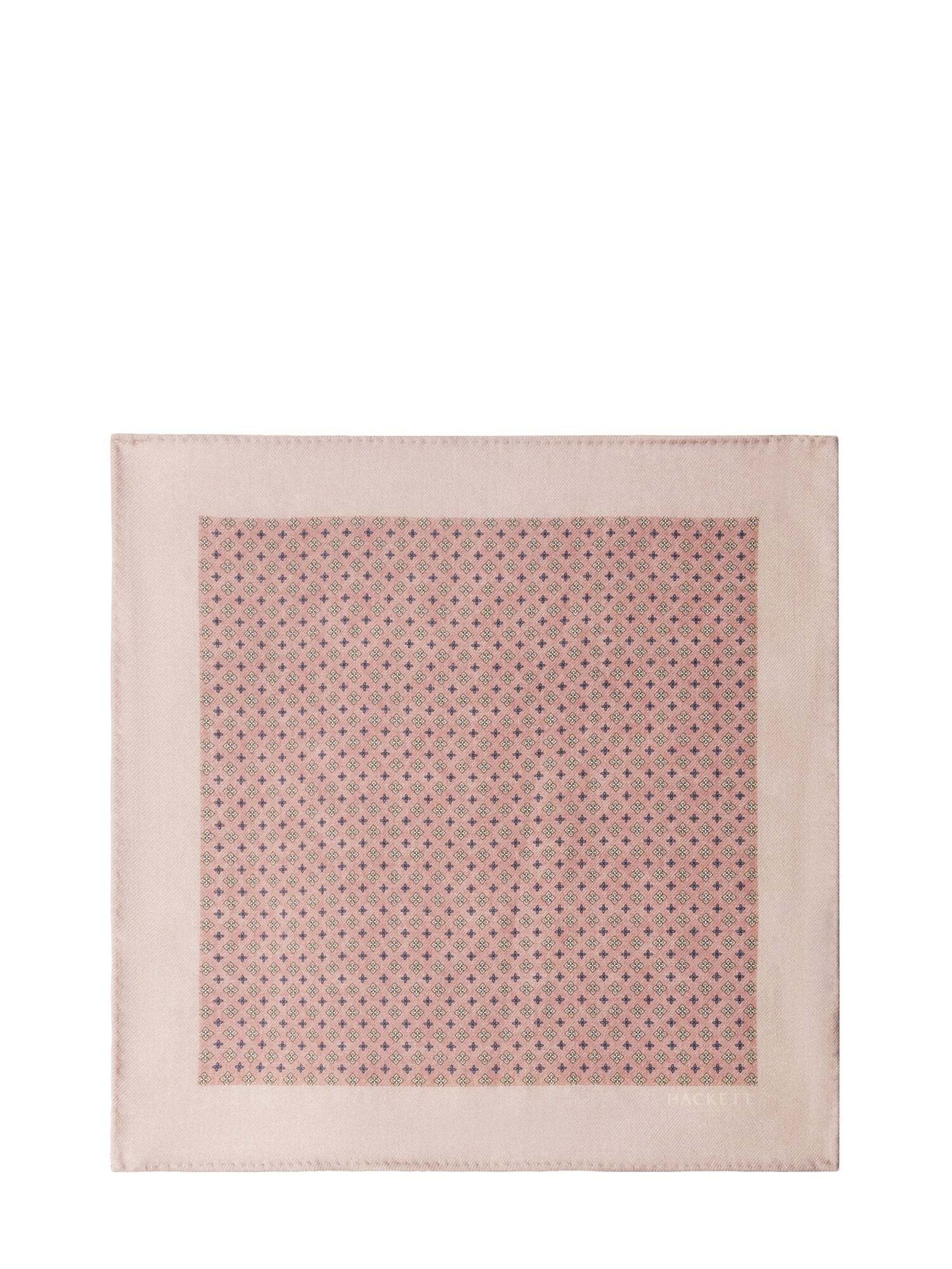 Hackett London Pochet in Roze: voorkant