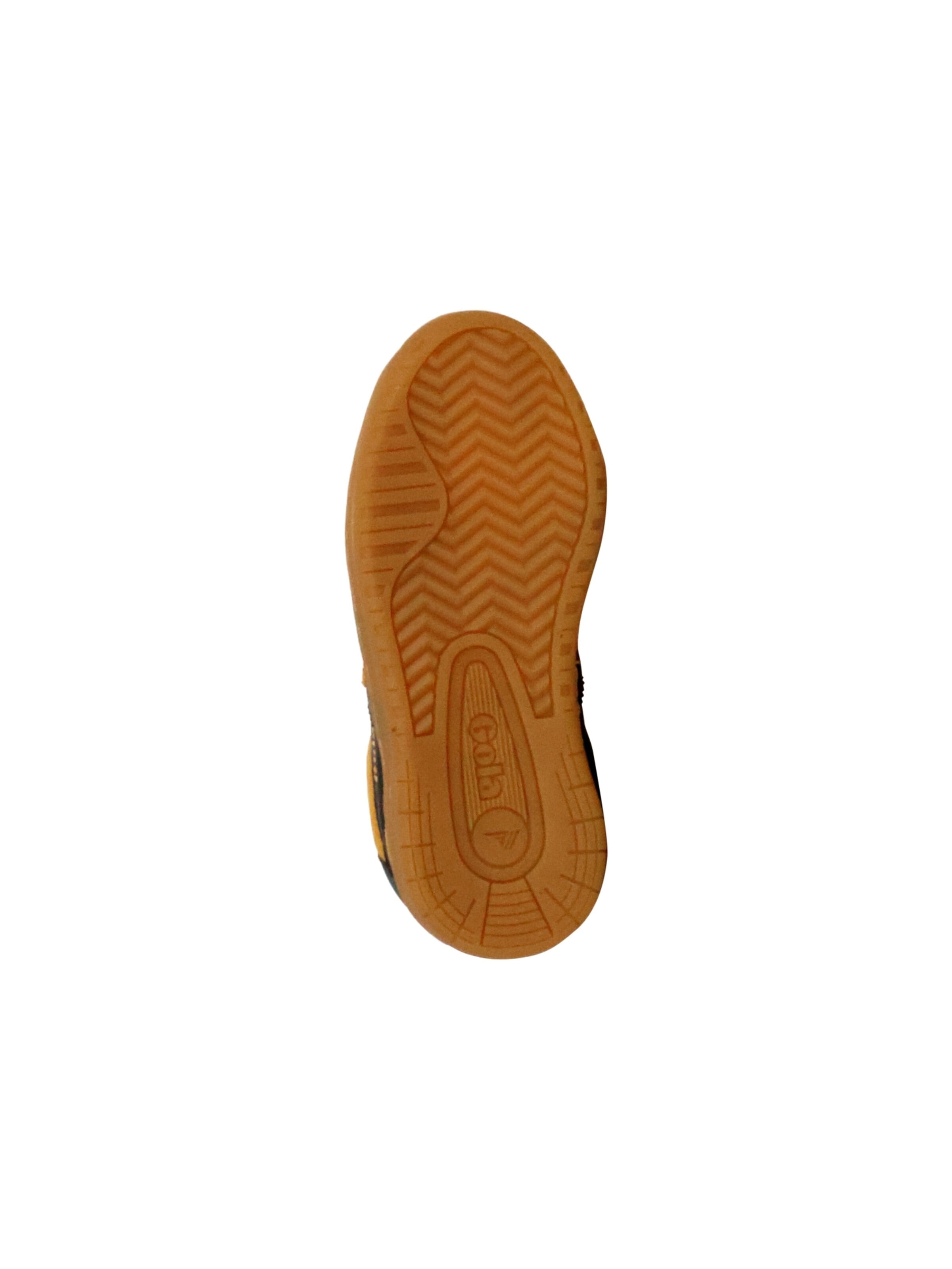 Gola Sneakersy 'Viper Strap Kinder-Sneaker aus Leder' w kolorze żółty