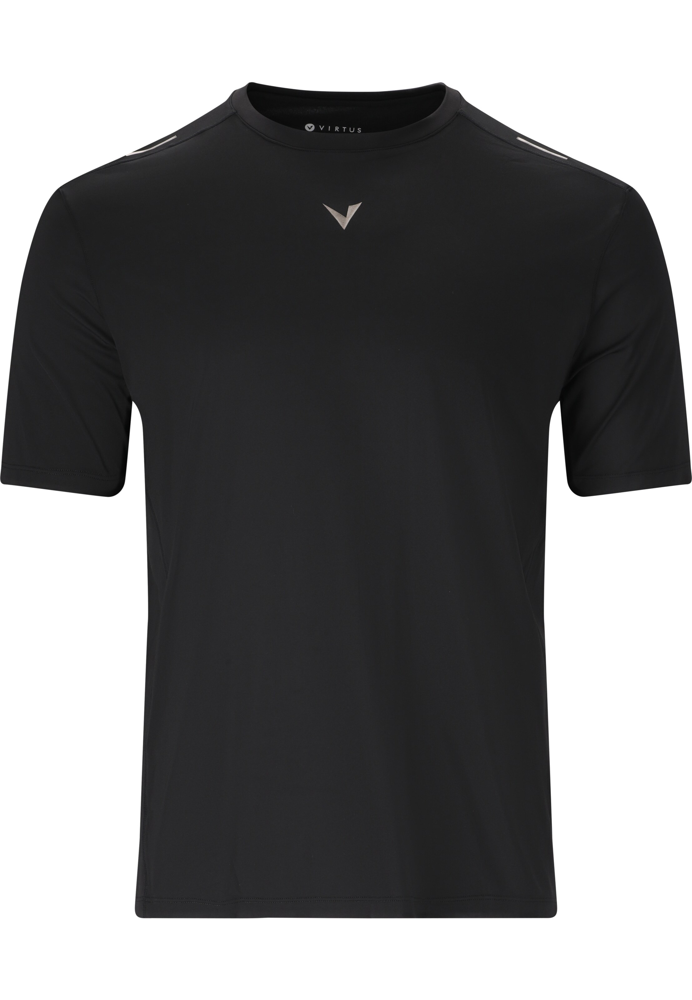 Virtus Performance shirt 'Walton' in Black: front