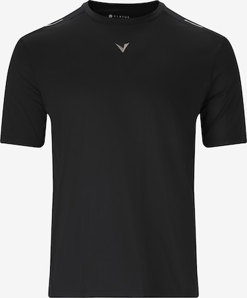 Virtus T-Shirt 'Walton' in Schwarz: Vorderseite