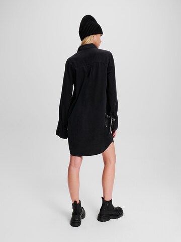 KARL LAGERFELD JEANS Shirt dress in Black