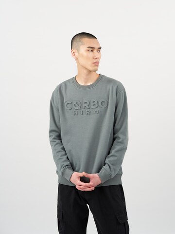 Cørbo Hiro Sweatshirt 'Kitano' in Green