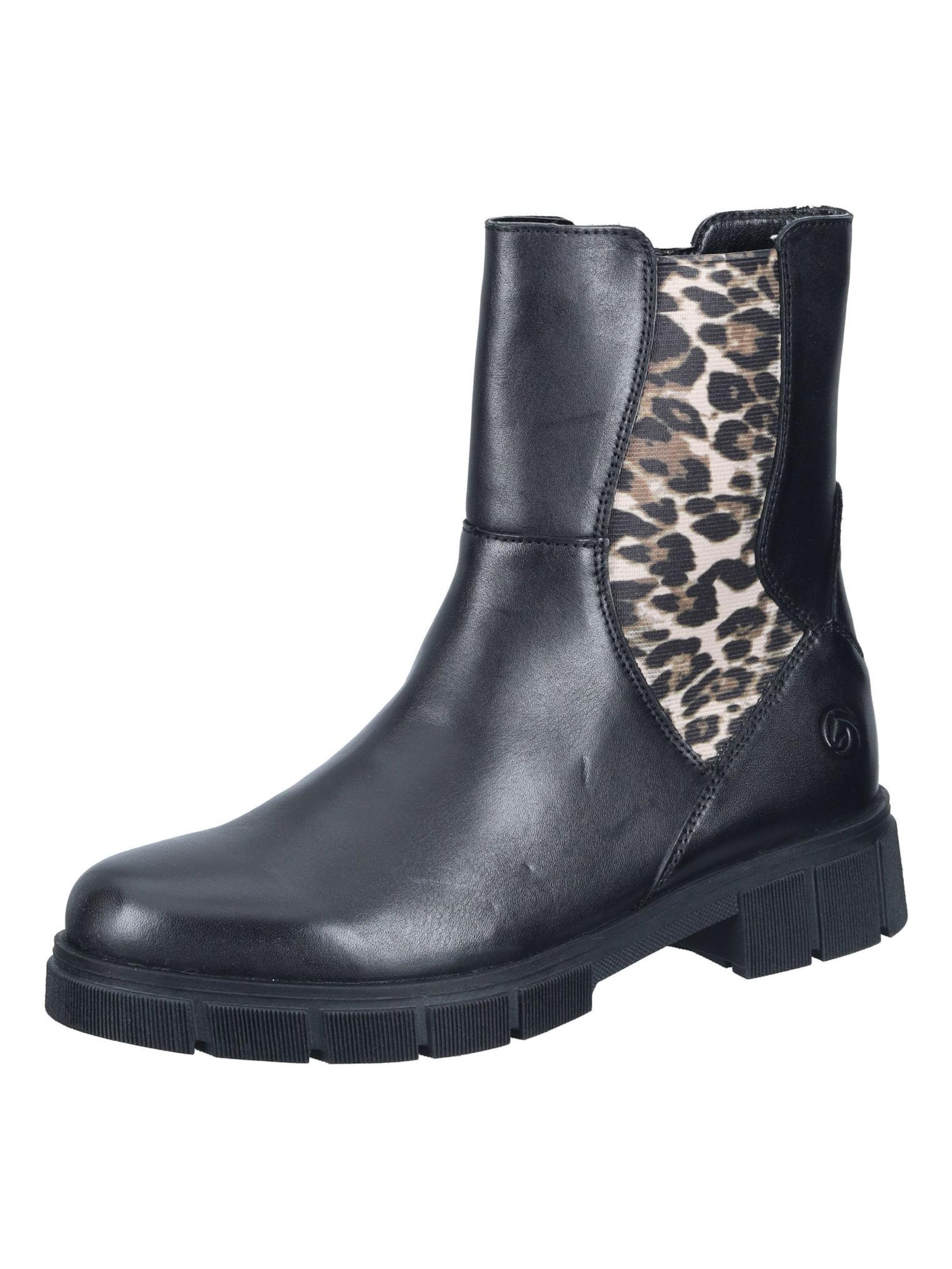 REMONTE - Botines en negro: frente