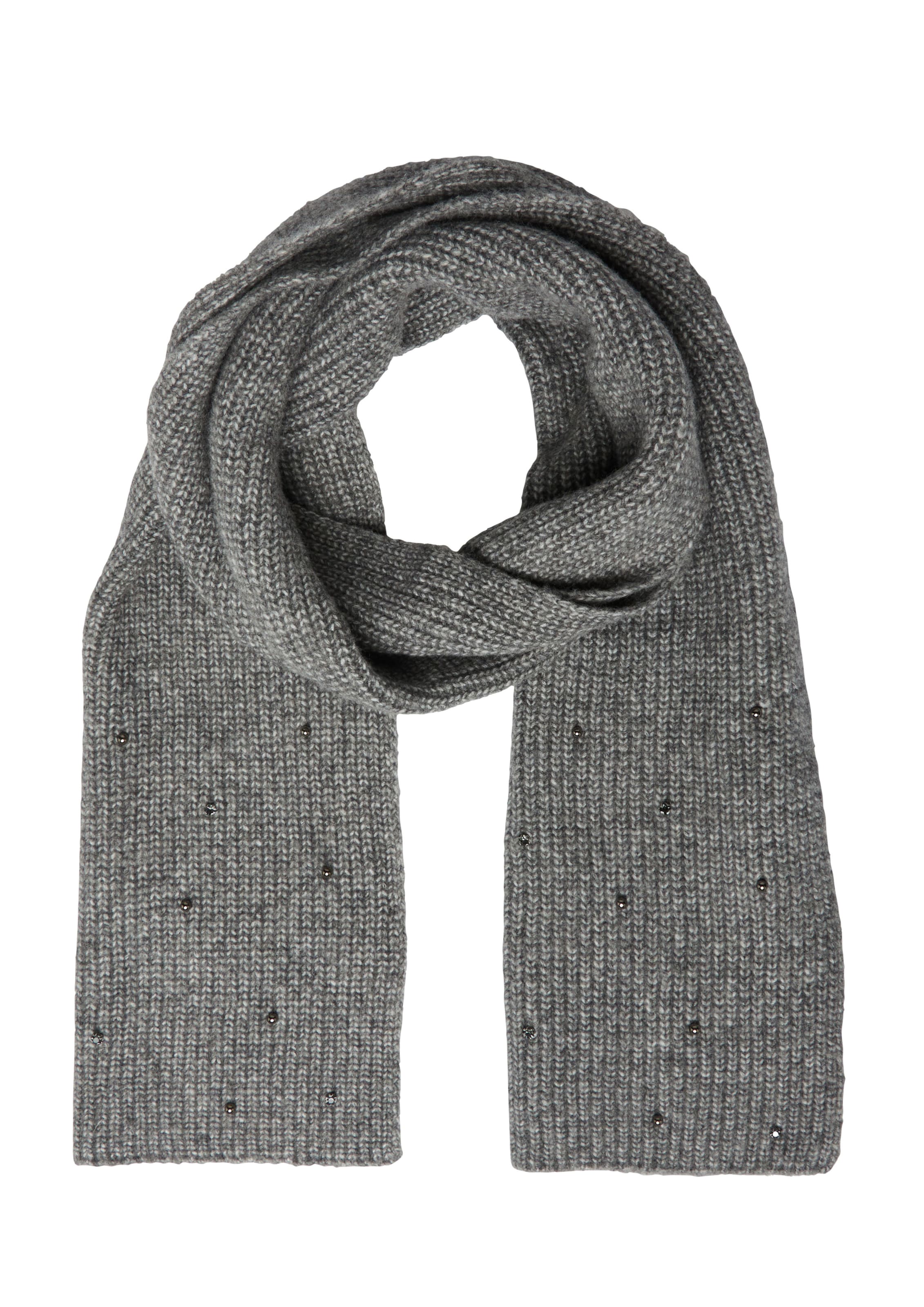 s.Oliver Schal in Grau: Vorderseite