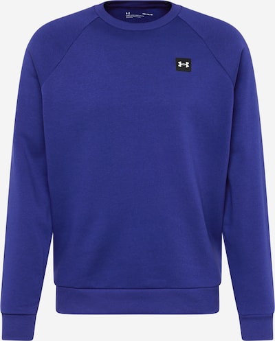 UNDER ARMOUR Sport sweatshirt 'Rival' i marinblå / svart / vit, Produktvy