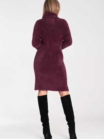 Figl Gebreide jurk 'M1096' in Rood
