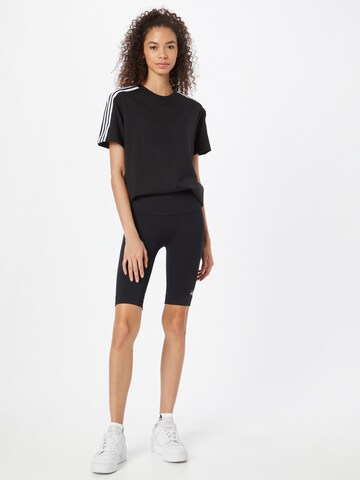 Skinny Pantalon de sport 'Formotion Sculpt Biker' ADIDAS PERFORMANCE en noir