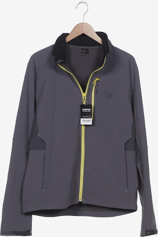 SALEWA Jacket & Coat in L-XL in Grey: front