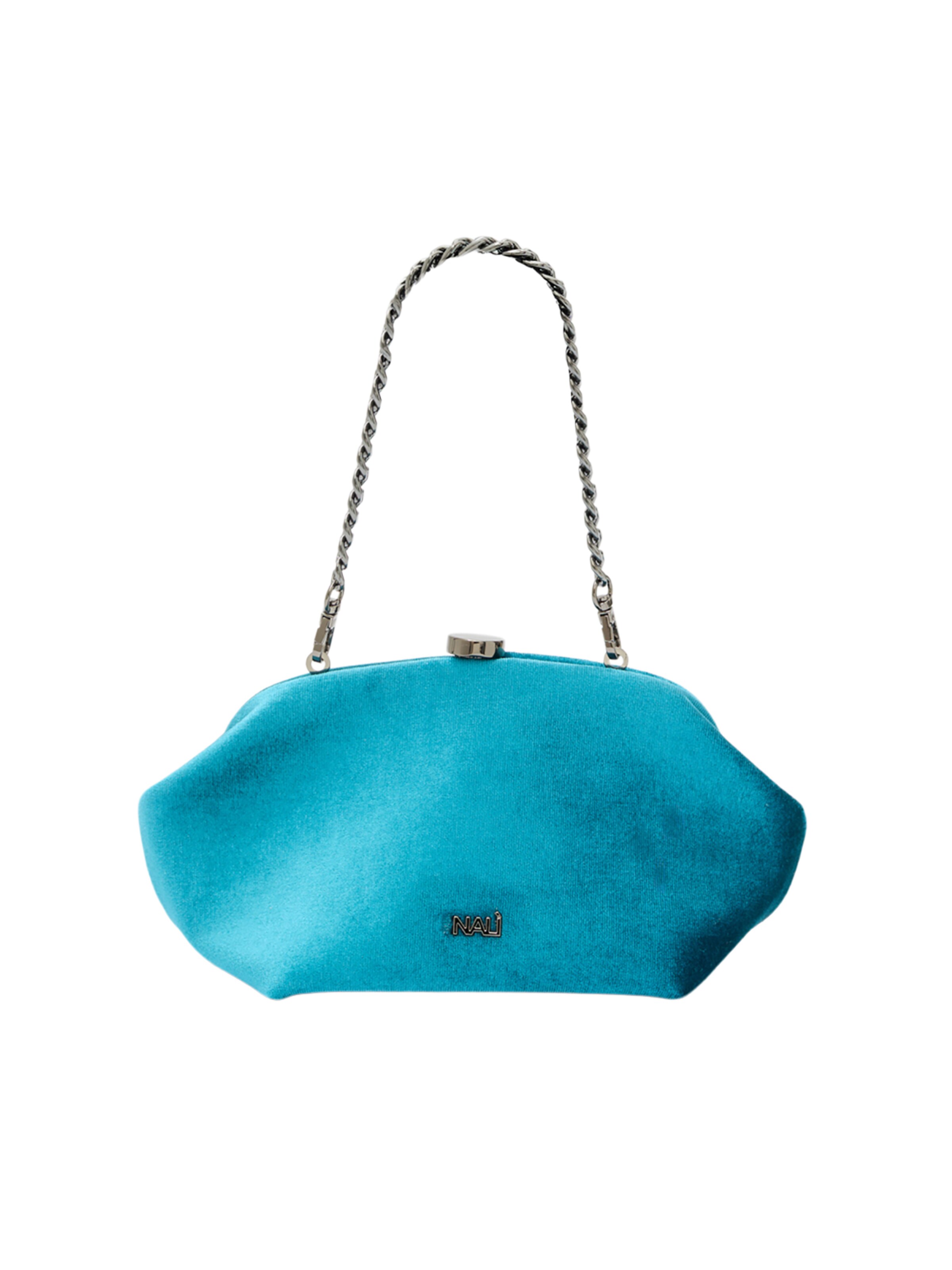 NALì Handtas 'ANIKA' in Blauw: voorkant