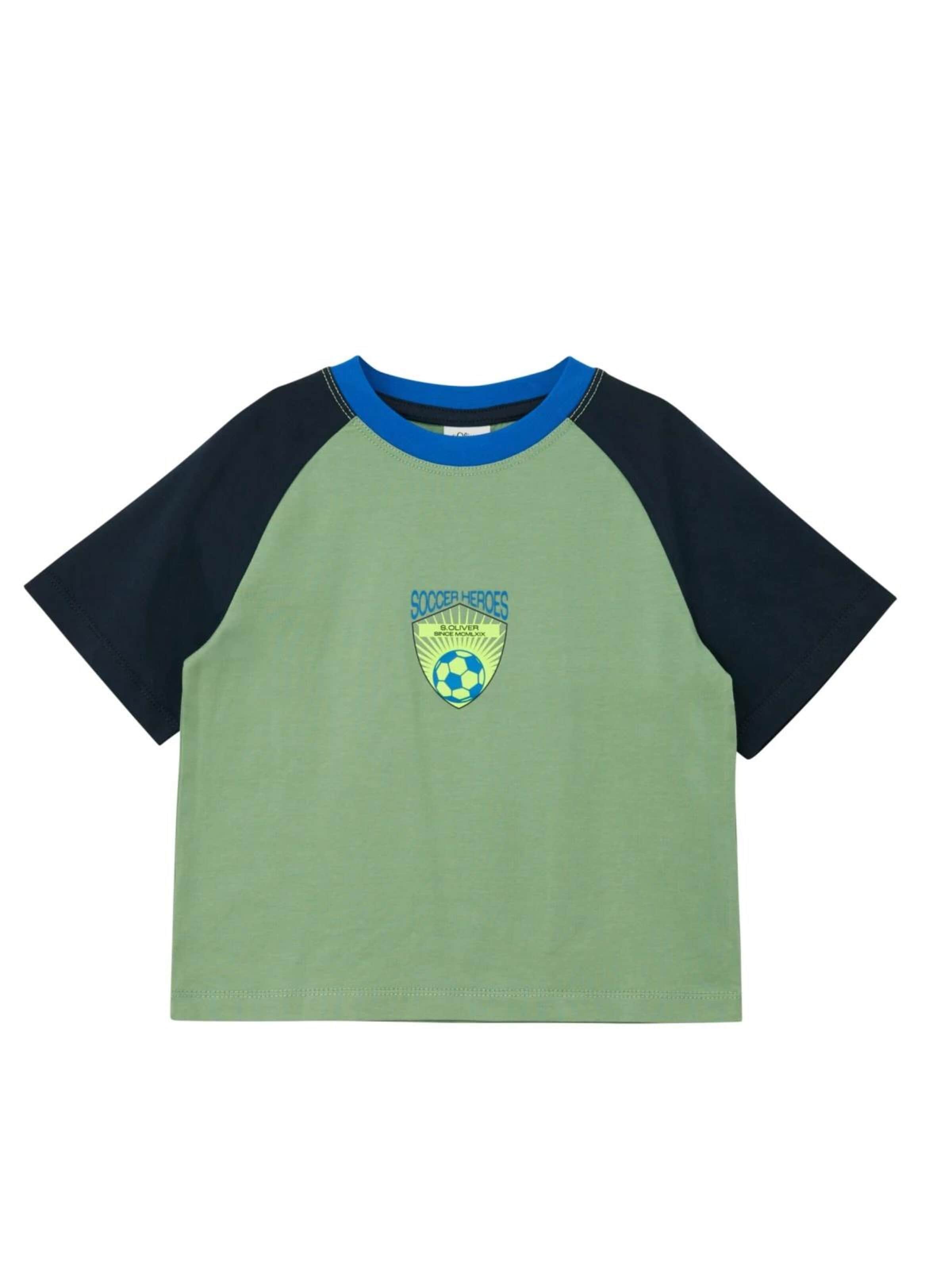 s.Oliver Shirt in 92-98 in de kleur Groen, Productweergave