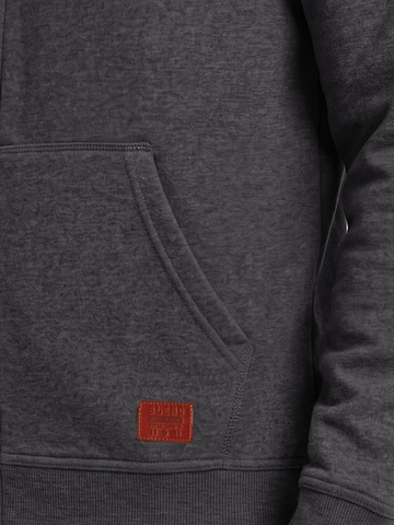 BLEND Sweat jacket 'Speedy' in Grey