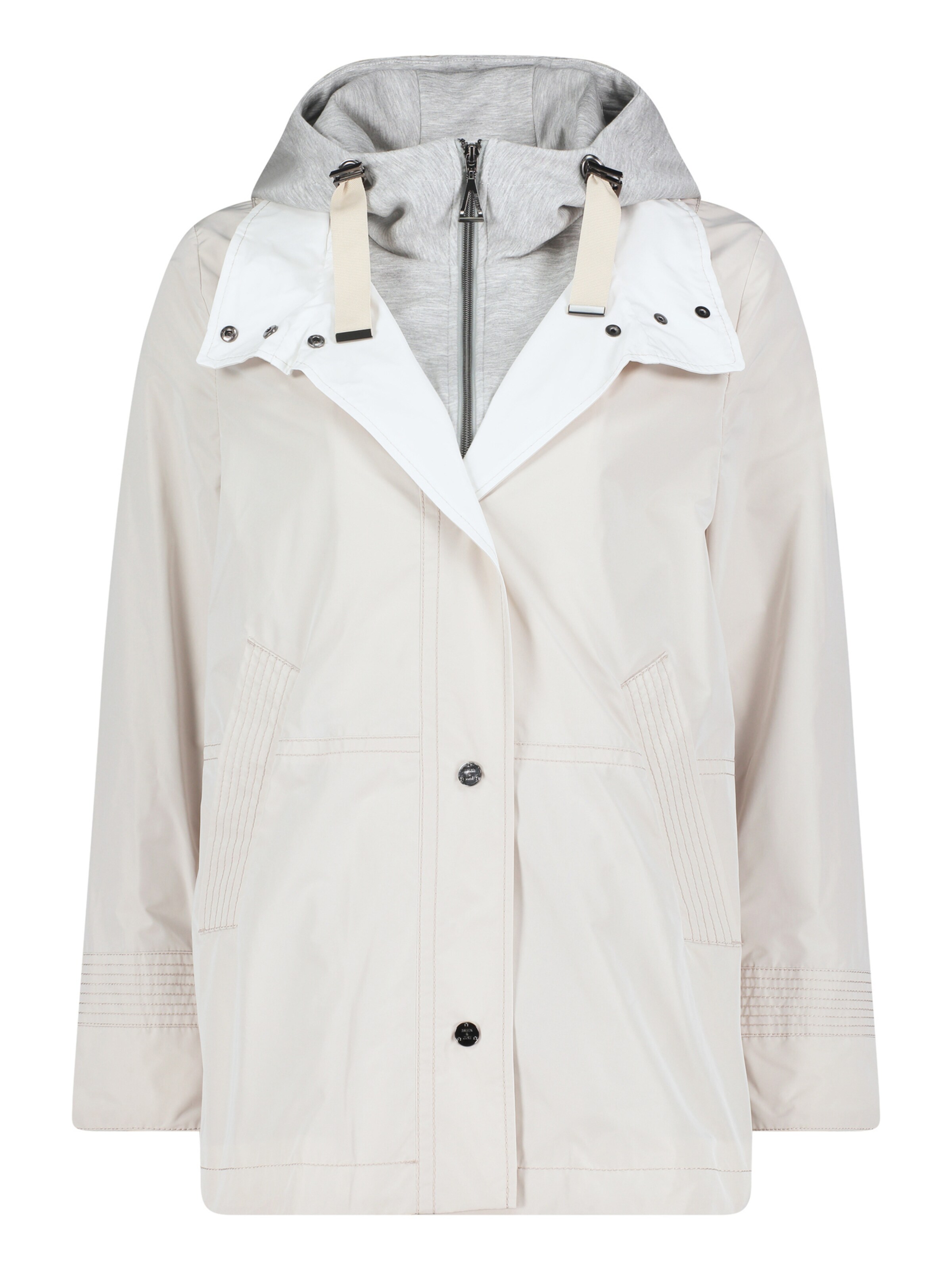 Amber & June Prechodná bunda - Sivá