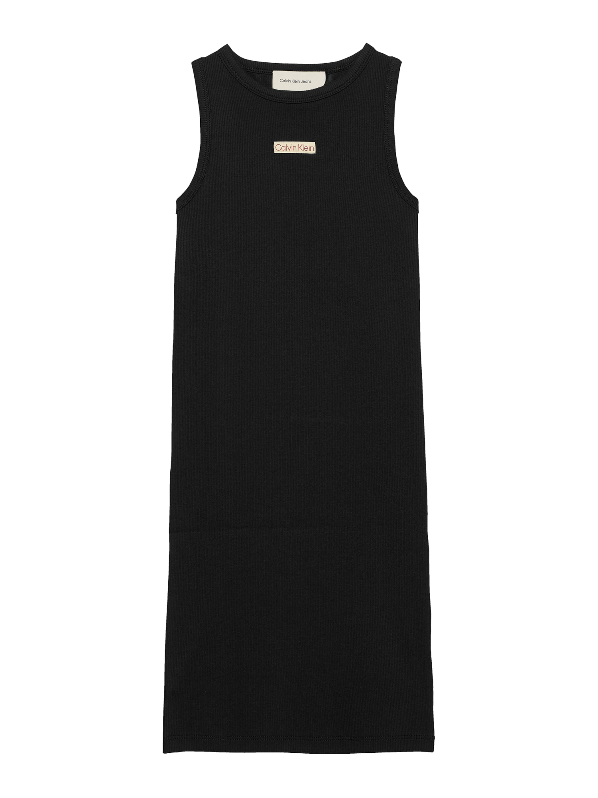 Calvin Klein Jeans Dress in Black: front