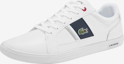 LACOSTE Sneaker 'Europa' in navy / grasgrün / rot / weiß, Produktansicht