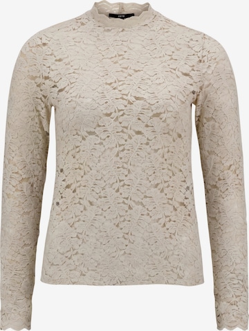 zero Shirt in Beige: Vorderseite