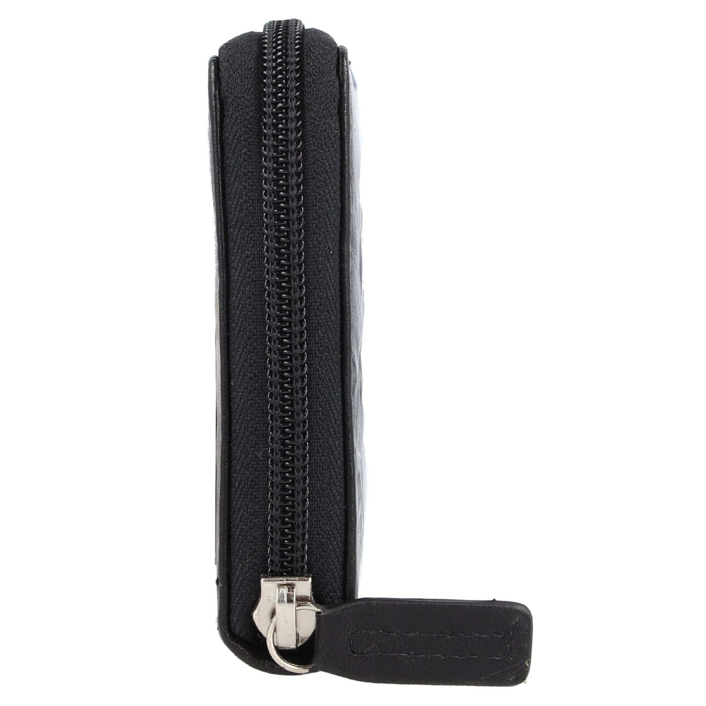 mano Portemonnee 'Donna Aurona' in Zwart