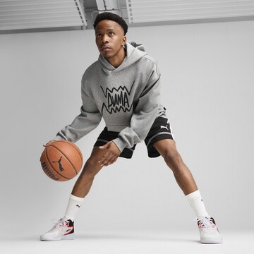 PUMA Sports sweatshirt 'Jaws' in Grey