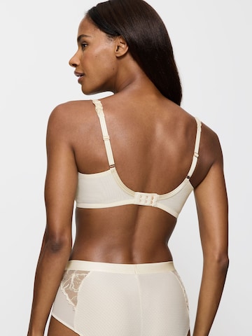 TRIUMPH Triangel BH ' Wild Azalea Florale ' in Beige