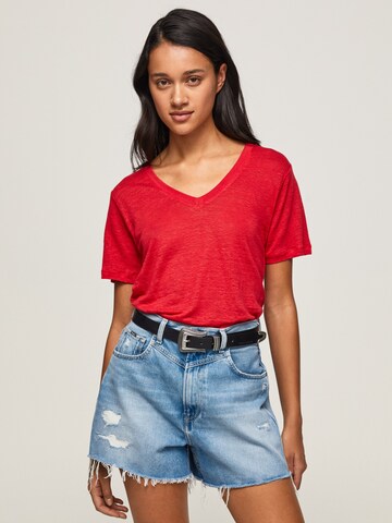Pepe Jeans Shirt 'Wanda' in Red: front